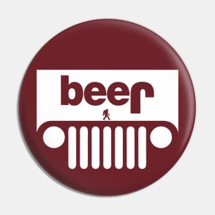 beer Jeep Pin