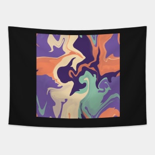 Seamless Liquid Pattern Tapestry