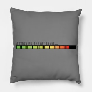 Threat level indicator Pillow