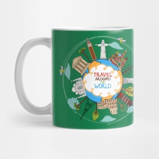 World Map Mug Travel Mug World Map Watercolor Mug Travel Gift for Men Map  of the World Travel Coffee Cup Wanderlust Mug Adventure Gifts 