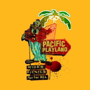 Pacific Playland, distressed T-Shirt