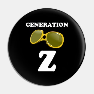 Generation Z - Era of yellow colors Pin