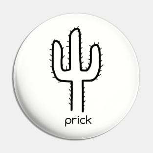 Profanity Cactus Pin