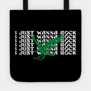 I Just Wanna Rock Philadelphia Eagles Superbowl Tote