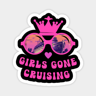 Girls Gone Cruising Fun Cruise Magnet