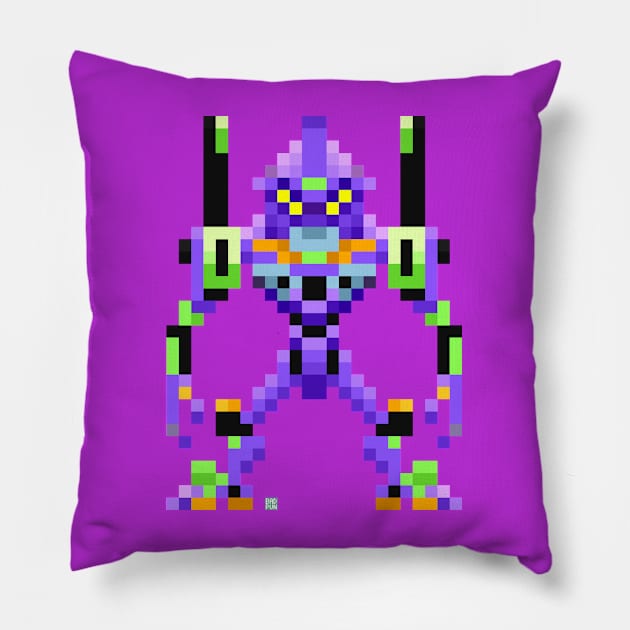 Test Type 01 Unit Pillow by badpun