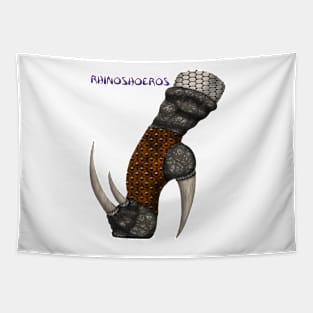 Rhinoshoeros Tapestry