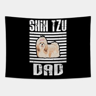 Shih Tzu Dad Proud Dogs Tapestry