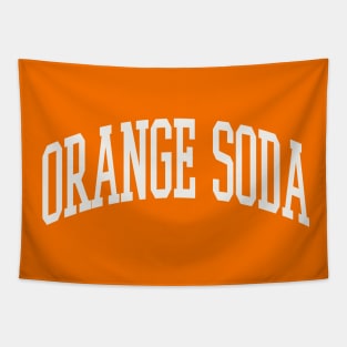 Orange Soda Lover Type Text Lazy Halloween Costume Tapestry