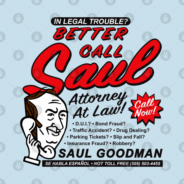 Better Call Saul Newspaper Ad by Alema Art