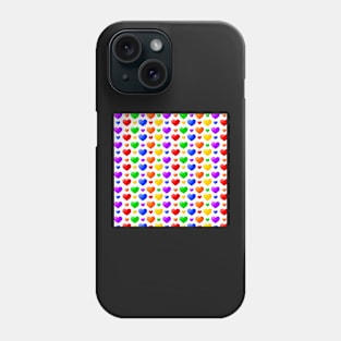 Valentine's Day Pattern - Love is love - LGBT Phone Case