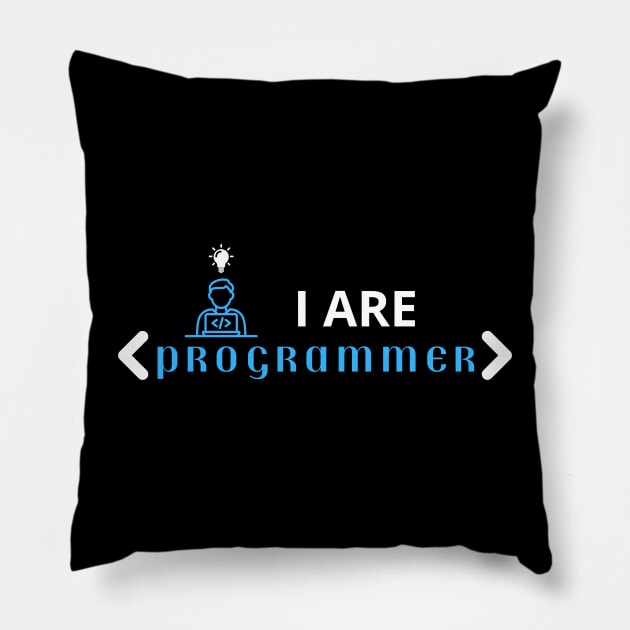 i are programmer Pillow by BOLTMIDO 