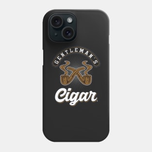 gentleman cigar Phone Case