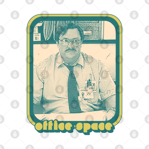 Milton / Office Space Aesthetic 90s Fan Design by DankFutura