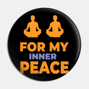 Inner Peace Yoga Pin