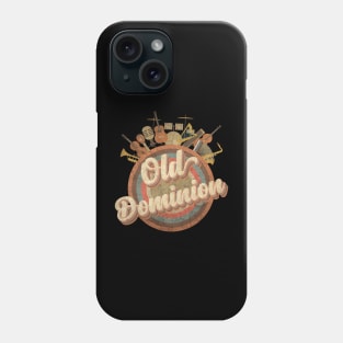 Music Tour Vintage Retro // Old Dominion Phone Case