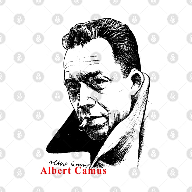 Albert Camus Sketch by riphan01