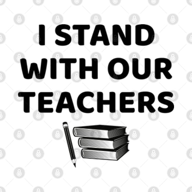 I Stand With Our Teachers & Stand Against Book Banning! by  hal mafhoum?