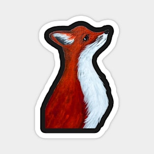 Red Fox Magnet