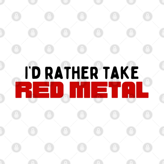 I’d rather take red metal Stath Let’s Flats by mywanderings