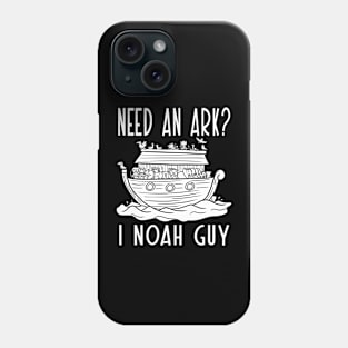 Christian humor quotes funny Christian shirt, Noah's ark Phone Case