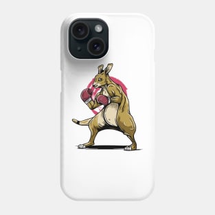 Kangaroo Boxing Jab and Punch Phone Case