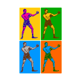 Boxers Frames Pixel Art T-Shirt