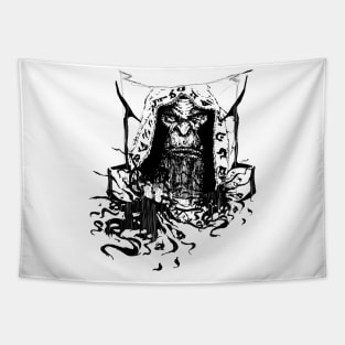 Gul'dan sketch art Tapestry