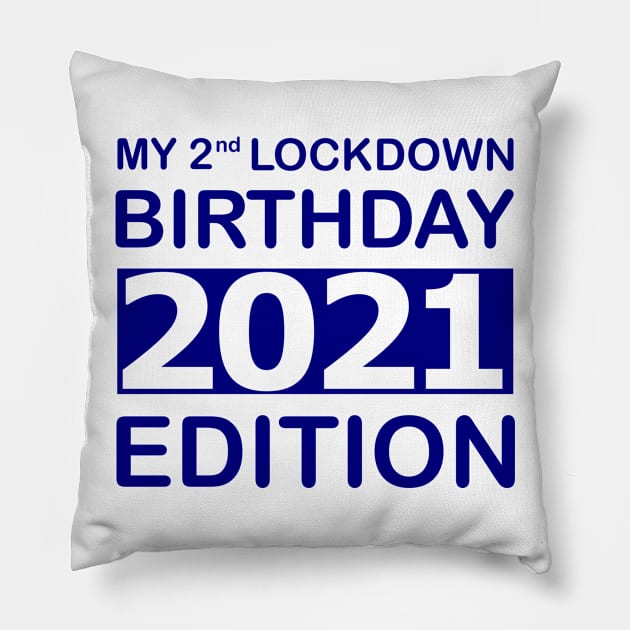 Lockdown birthday Pillow by Karpatenwilli