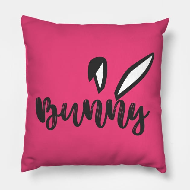 Bunny Pillow by Spatski