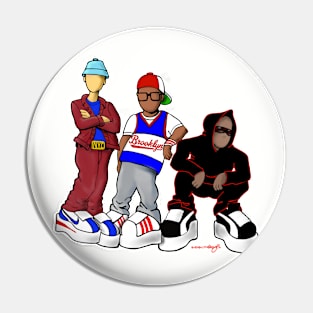 brooklyn b-boy Pin