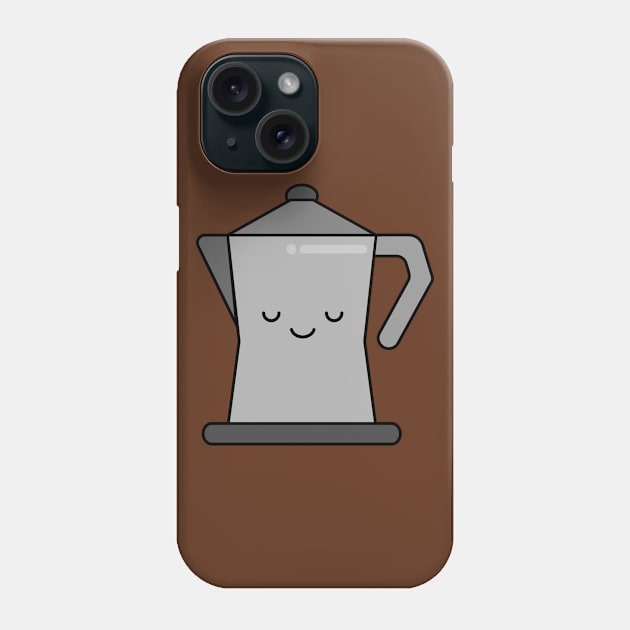 Coffee Pot Phone Case by WildSloths