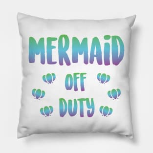 Mermaid Off Duty Pillow