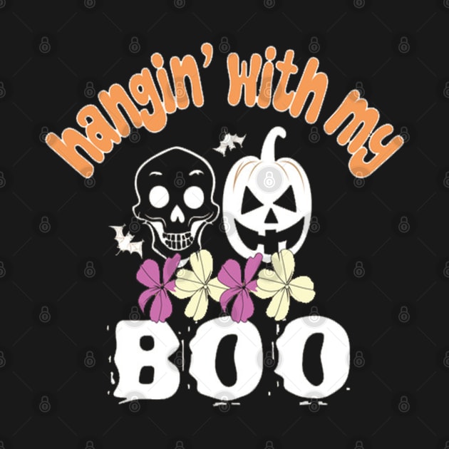 Hangin' with My Boo: Spooky-Cute Merch for Every Occasion! by Linna-Rose