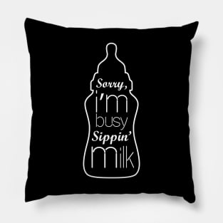 BABY SIPPING MILK Pillow