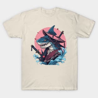 The Ninja Shark from TeePublic