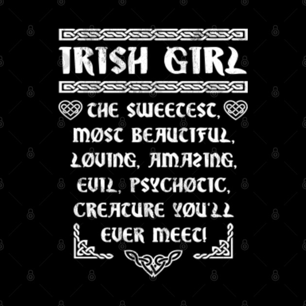 Irish Girl Quote Funny Sweet Beautiful Loving Amazing - Girl - Mug ...