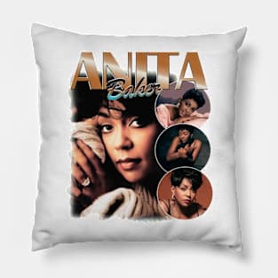 Anita Baker Pose Pillow