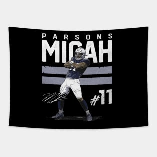 Micah Parsons Dallas Pose Tapestry