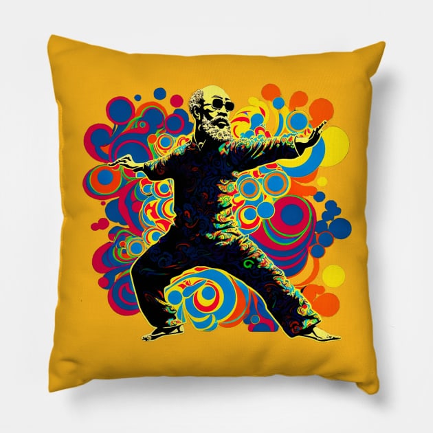 Funk Fu Pillow by apsi