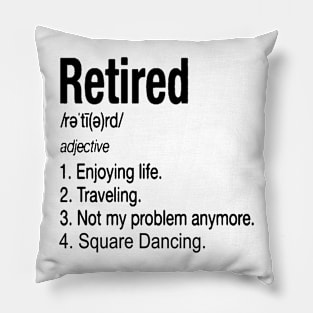 Retired BLK Pillow