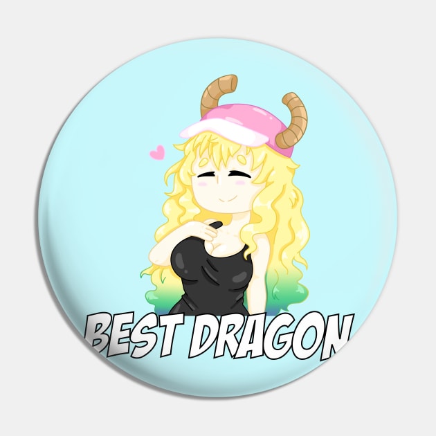 Lucoa is Best Dragon Pin by LaurTheDino