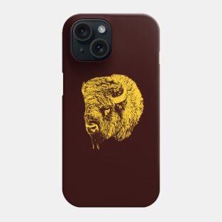 Bison head Phone Case