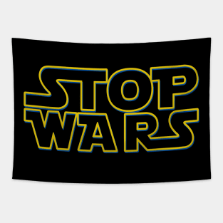 STOP WARS - i stand with ukraine Tapestry