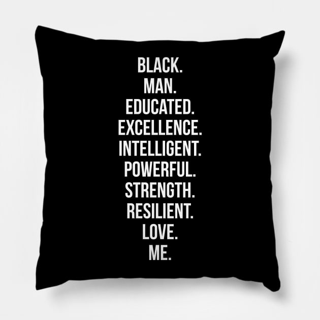 Black Man | Black Power | African American Pillow by UrbanLifeApparel