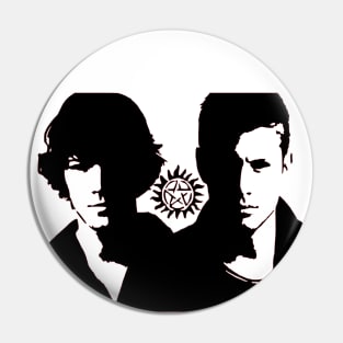 Dean and Sam Supernatural Pin