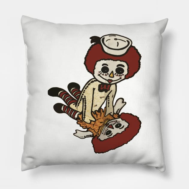 Randy Andy Pillow by darklordpug