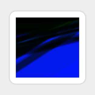 blue black texture artwork Magnet