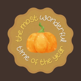 The most wonderful time of the year? Autumn, of course! T-Shirt
