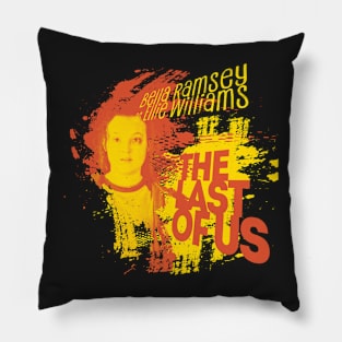 the last of us 2 tv series " TLOU " tshirt sticker etc. design by ironpalette Pillow